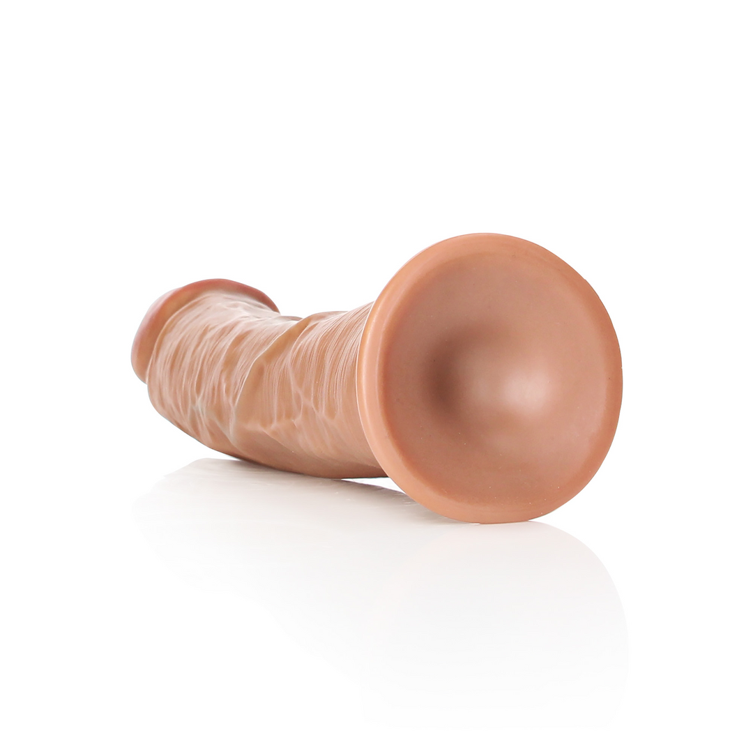 Kurviger realistischer Dildo mit Saugfuß - 10 / 25,5 cm