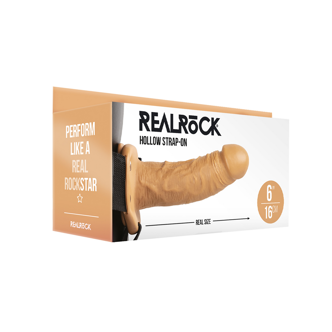Hollow Strap-On ohne Balls - 6 / 15,5 cm
