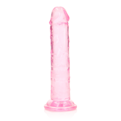 Gerader realistischer Dildo mit Saugnapf - 6'' / 14,5