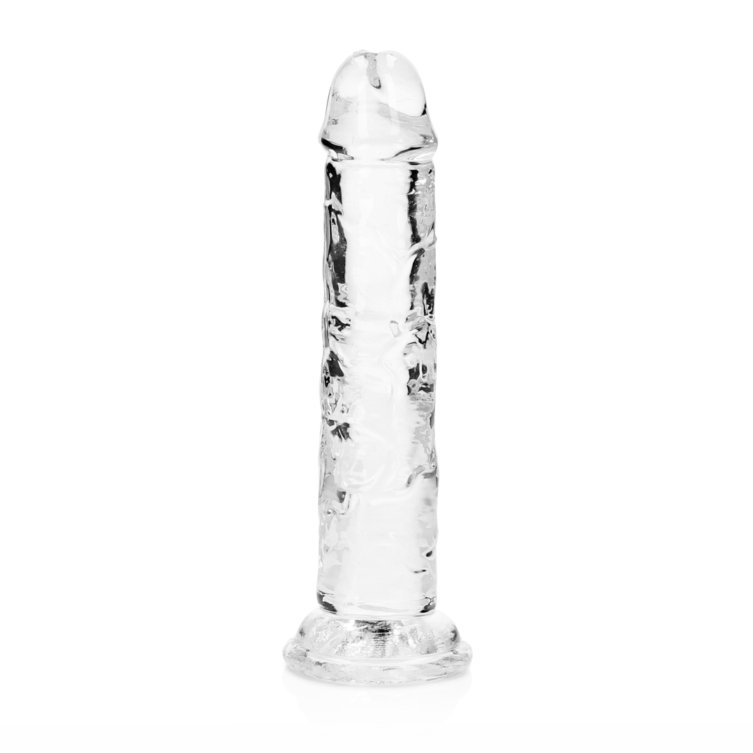 Gerader realistischer Dildo mit Saugnapf - 6'' / 14,5