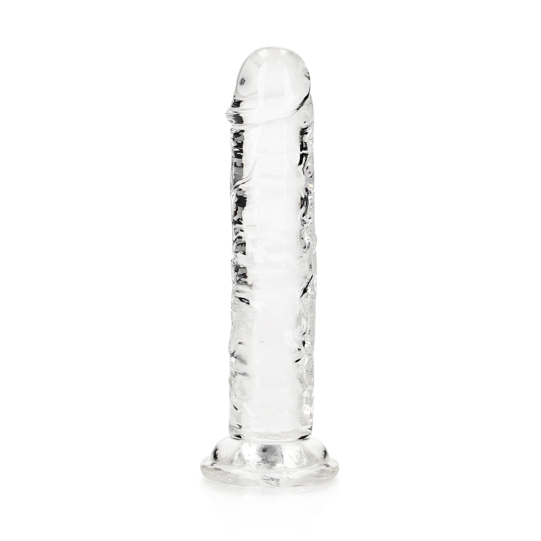 Gerader realistischer Dildo mit Saugnapf - 6'' / 14,5