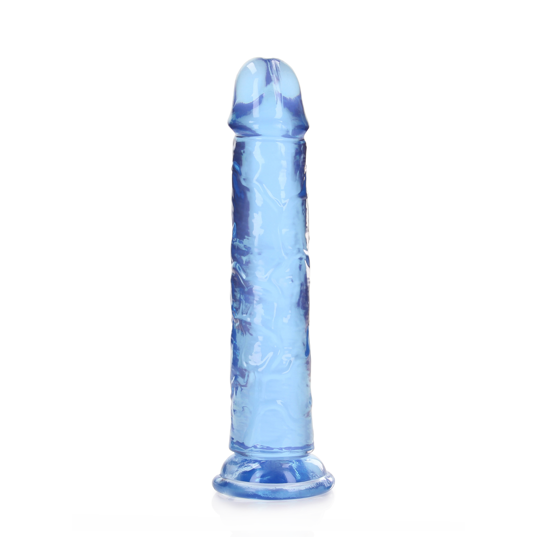 Gerader realistischer Dildo mit Saugnapf - 7'' / 18