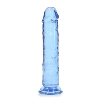 Gerader realistischer Dildo mit Saugnapf - 7'' / 18