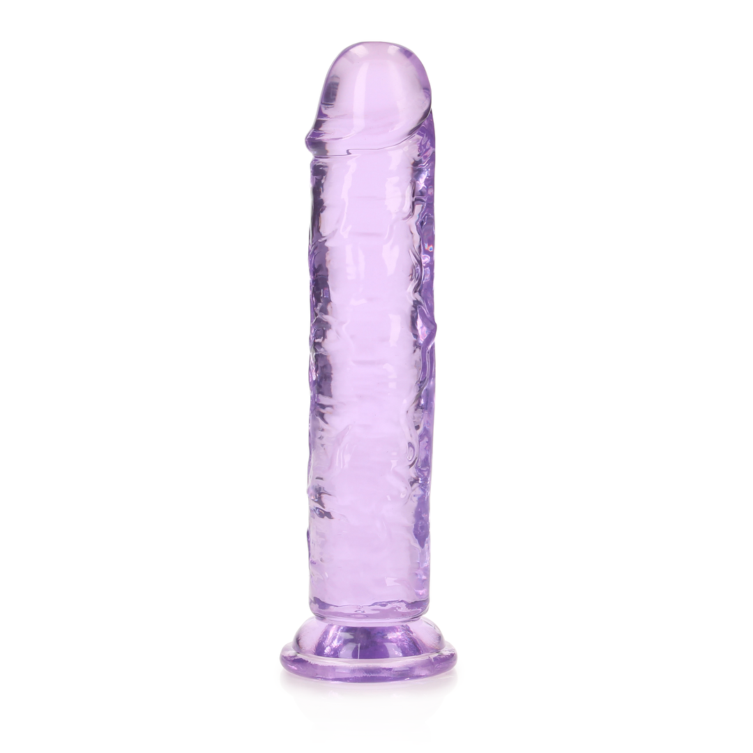 Gerader realistischer Dildo mit Saugfuß - 7'' / 18