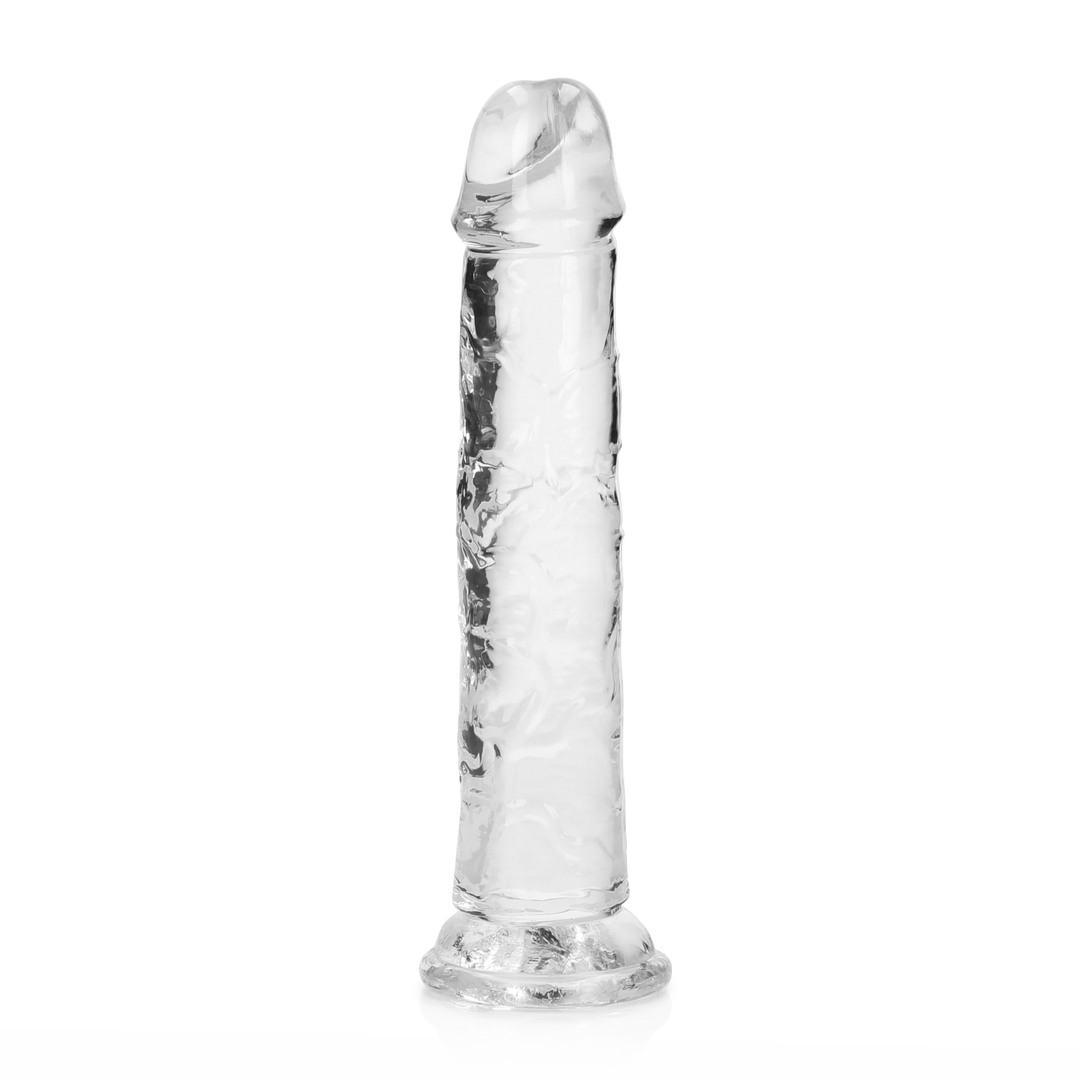 Gerader realistischer Dildo mit Saugnapf - 7'' / 18