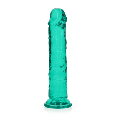 Gerader realistischer Dildo mit Saugnapf - 7'' / 18