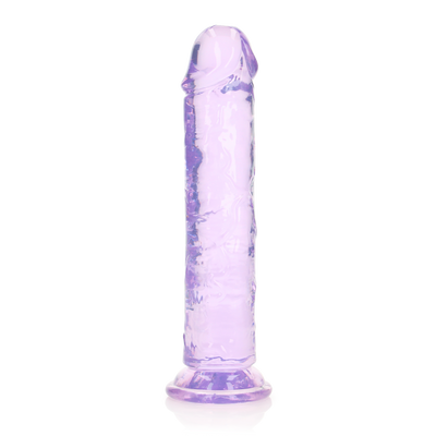 Gerader realistischer Dildo mit Saugkopf - 8'' / 20