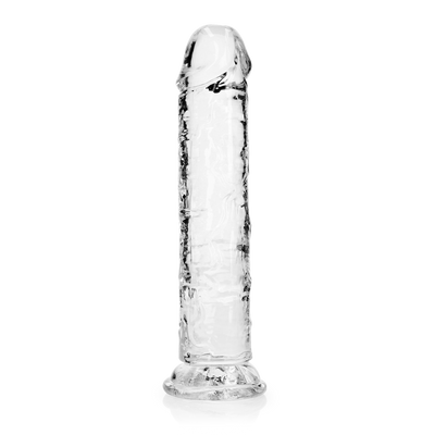 Gerader realistischer Dildo mit Saugnapf - 8'' / 20