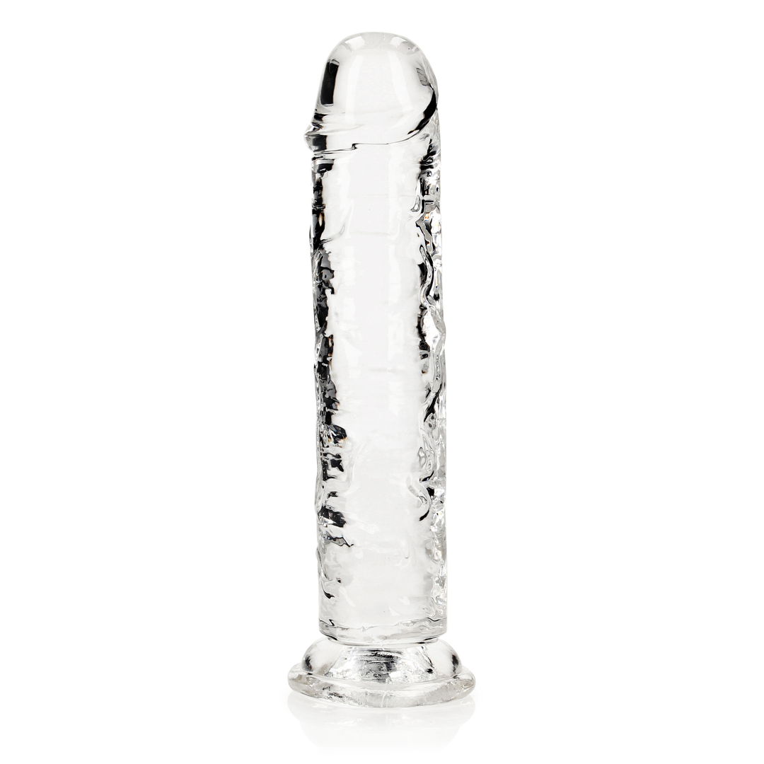 Gerader realistischer Dildo mit Saugnapf - 8'' / 20
