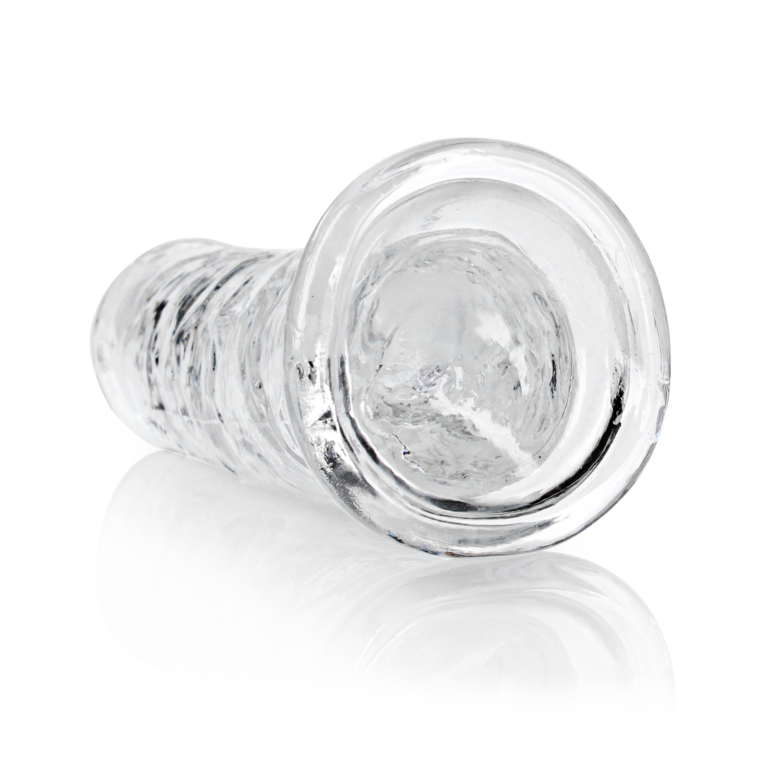 Gerader realistischer Dildo mit Saugnapf - 8'' / 20