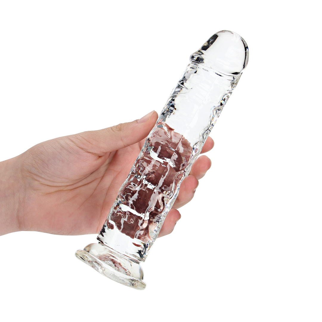 Gerader realistischer Dildo mit Saugnapf - 8'' / 20