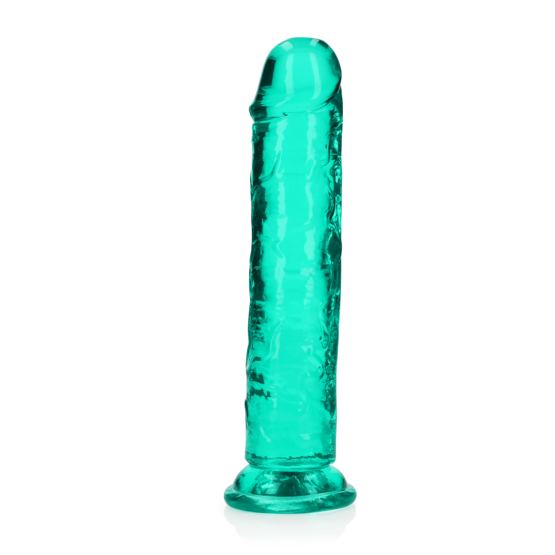 Gerader realistischer Dildo mit Saugnapf - 8'' / 20