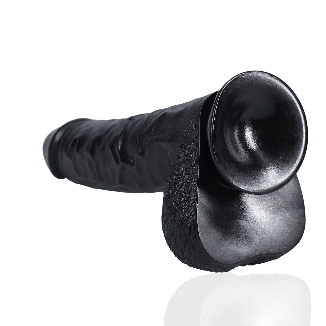 Extra Large Straight mit Balls 13 / 33 cm - Schwarz