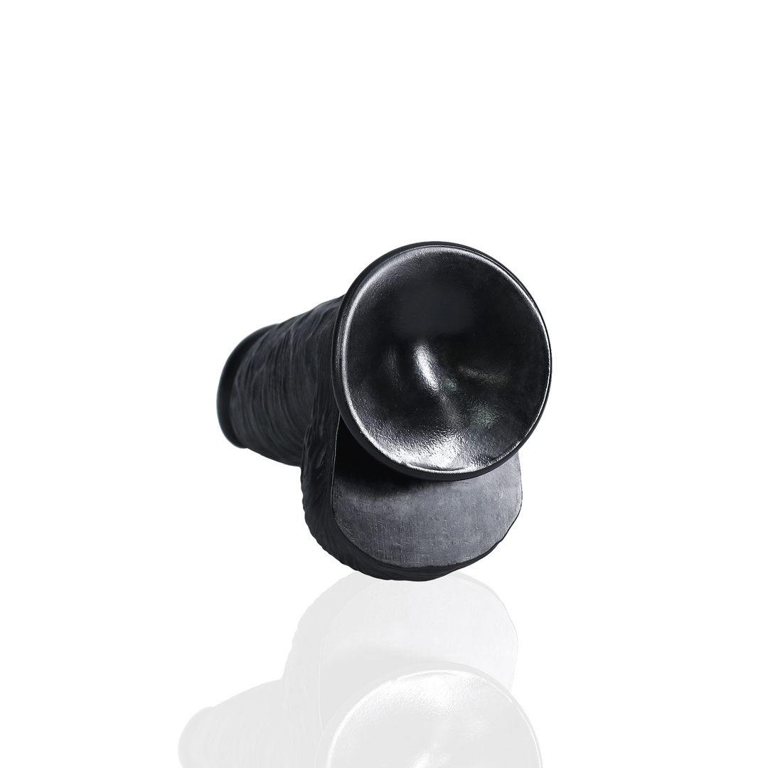 Extra Dick Gerade mit Kugeln 8 / 20,3 cm - Schwarz