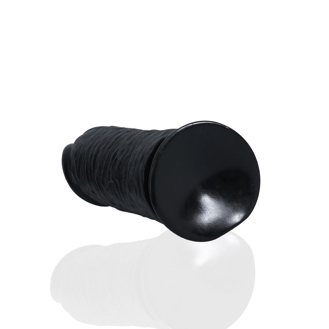 Extra Dick Gerade ohne Bälle 10 / 25,4 cm - Schwarz