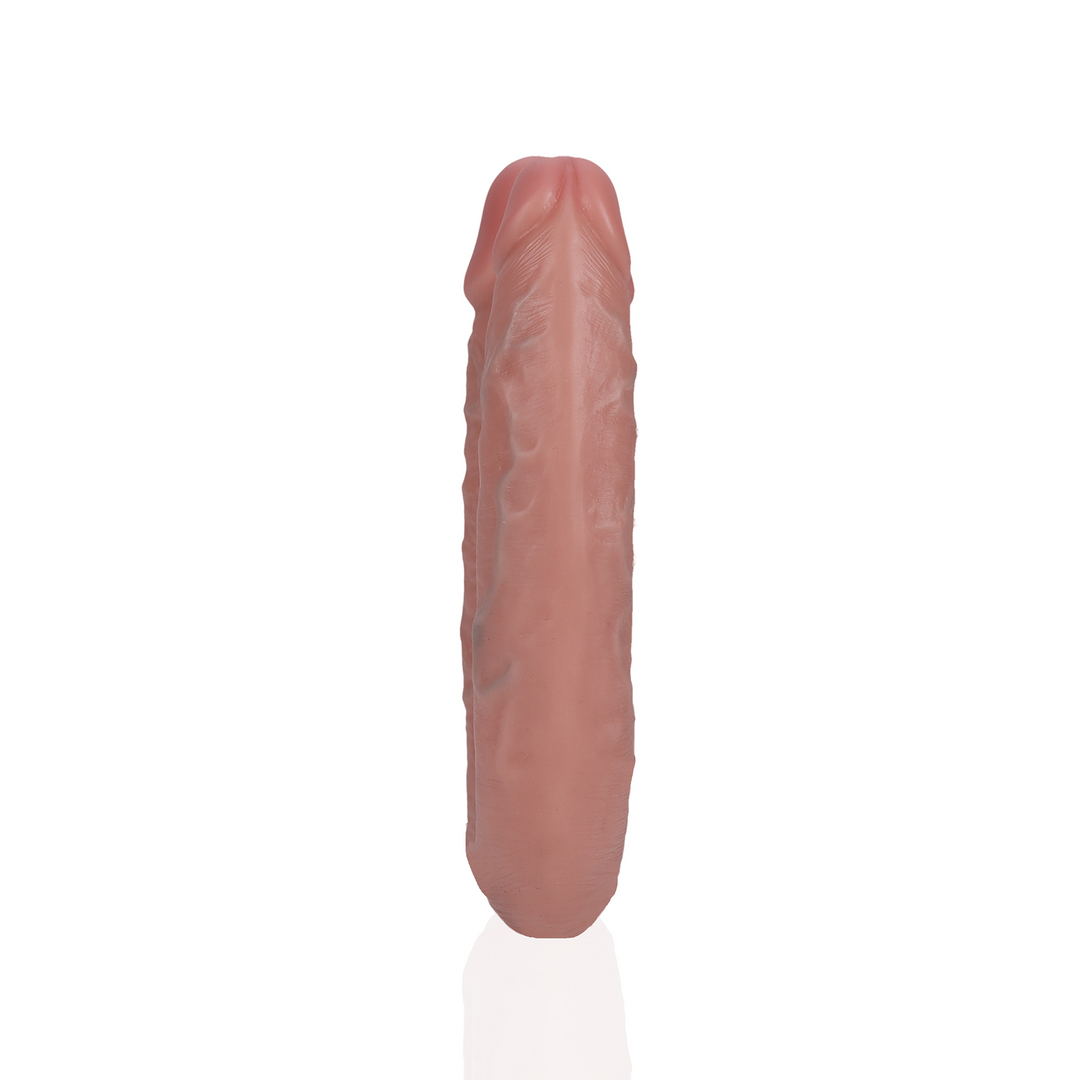 U-förmiger doppelter Dildo 5 / 12,7 cm - Flesh