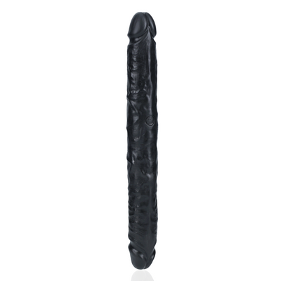 Slim Double Ended Dong 12 / 30,5 cm - Schwarz