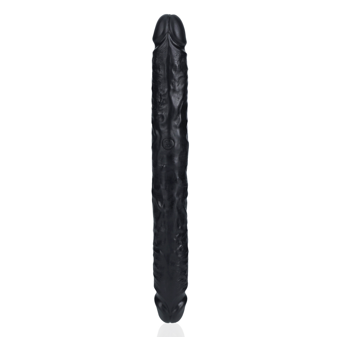 Slim Double Ended Dong 12 / 30,5 cm - Schwarz