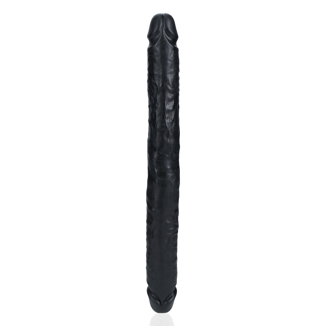 Slim Double Ended Dong 14 / 35,6 cm - Schwarz