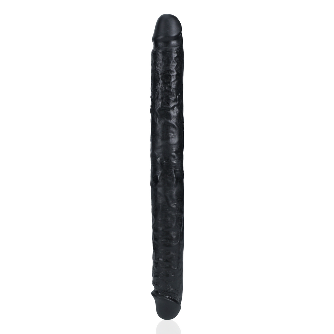 Slim Double Ended Dong 14 / 35,6 cm - Schwarz