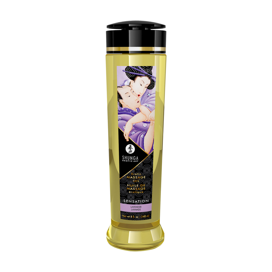 Erotisches Massageöl - Lavendel - 8 fl oz / 240 ml