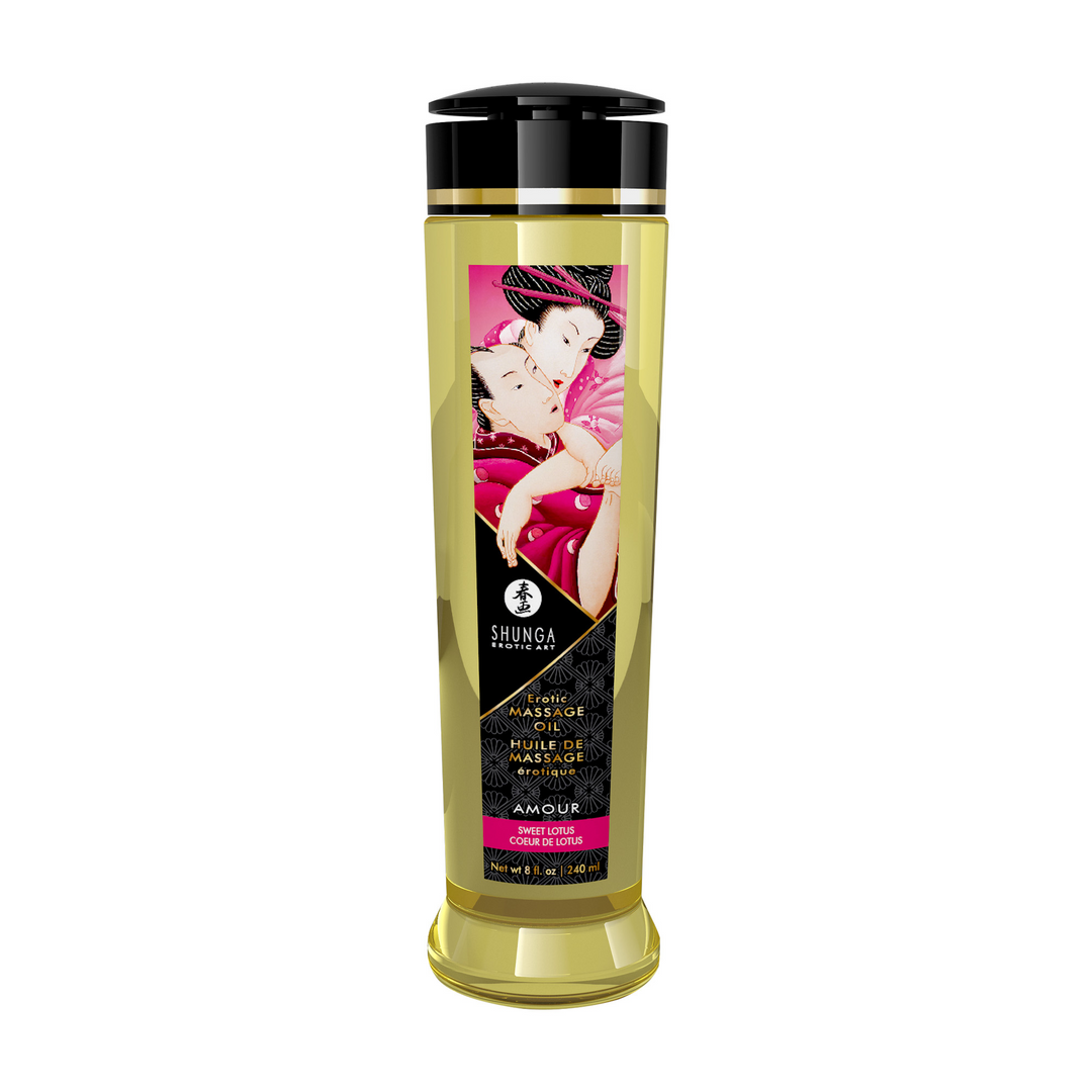 Erotisches Massageöl - Süße Lotusblüte - 8 fl oz / 240 ml