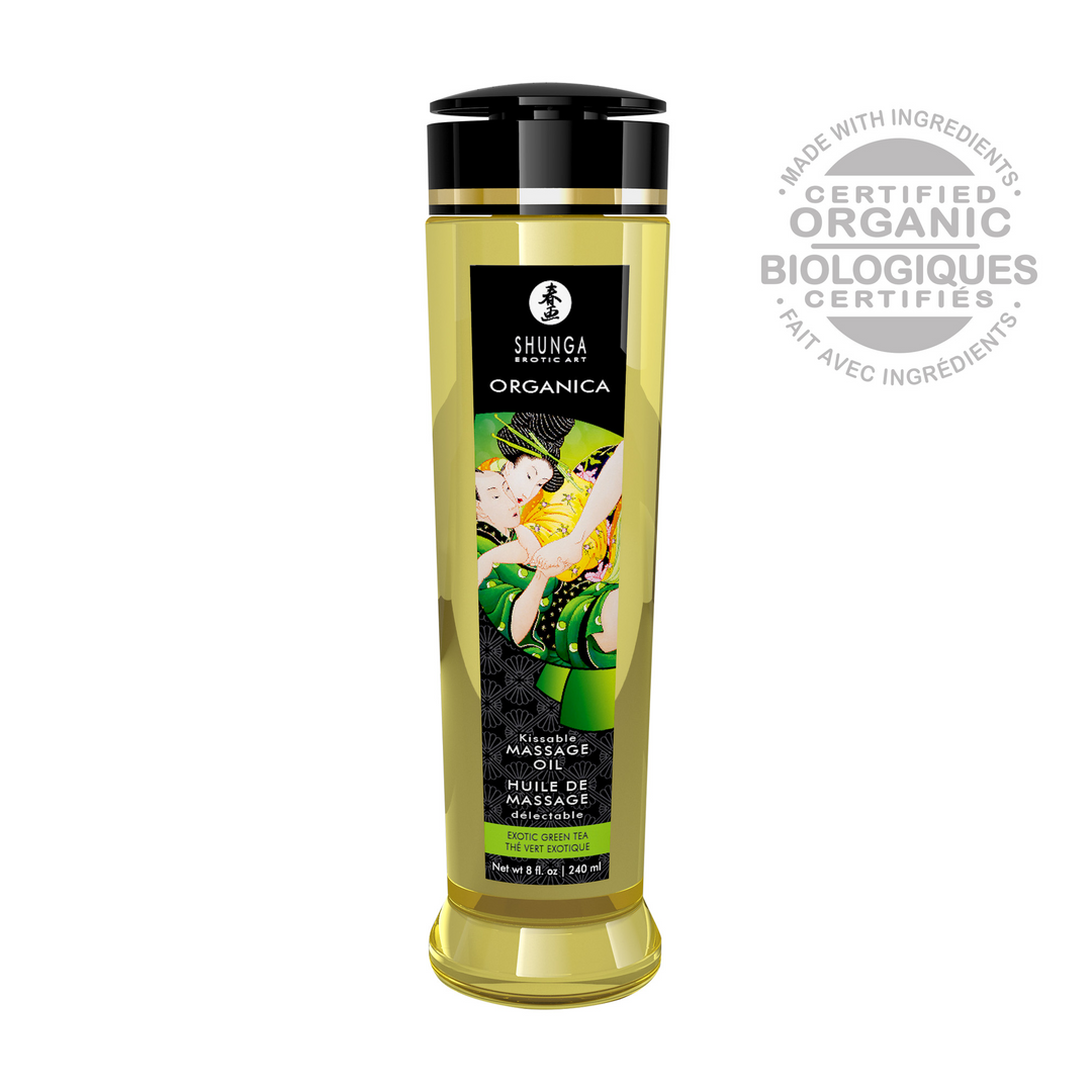 Organica Massageöl - Grüner Tee - 8 fl oz / 240 ml