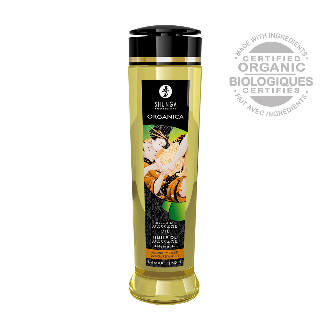 Organica Massageöl - Mandel Süße - 8 fl oz / 240 ml