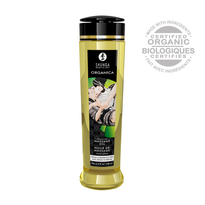 Organica Massageöl - Natürlich - 8 fl oz / 240 ml