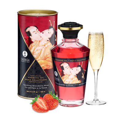 Aphrodisia Öl - Sprudelnder Erdbeerwein - 3,5 fl oz / 100 ml