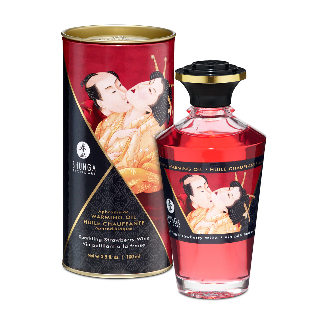 Aphrodisia Öl - Sprudelnder Erdbeerwein - 3,5 fl oz / 100 ml