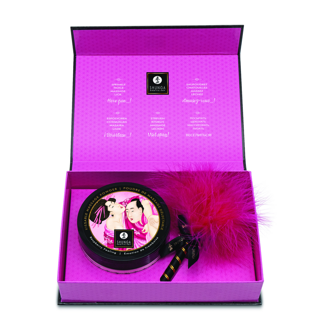Kissable Body Powder - Himbeer Gefühl - 2,65 oz / 75 gr