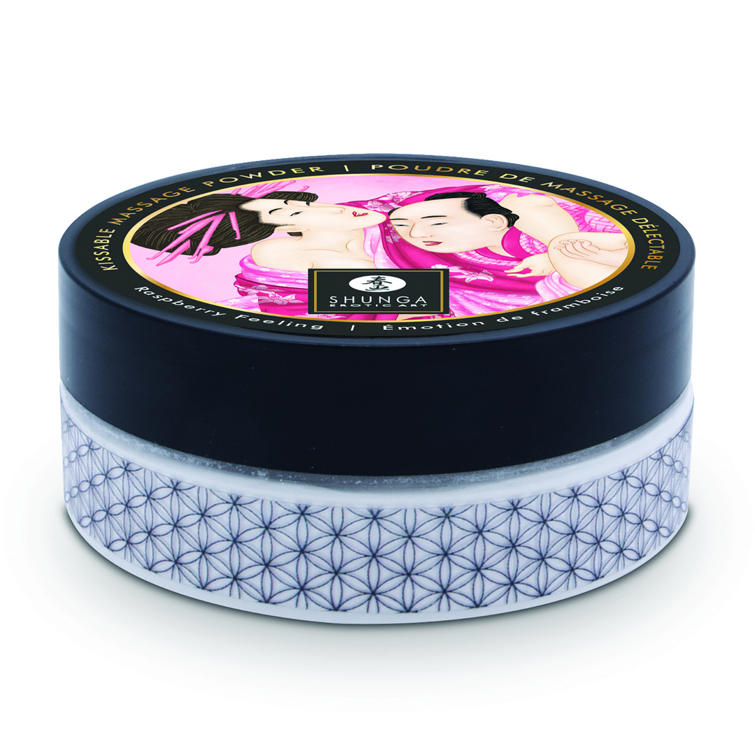 Kissable Body Powder - Himbeer Gefühl - 2,65 oz / 75 gr