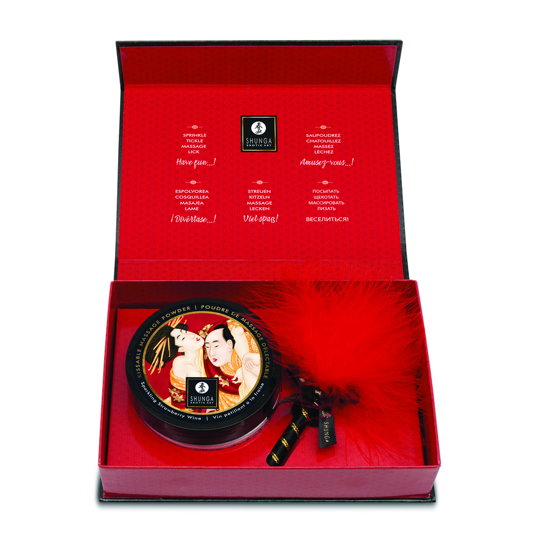 Kissable Body Powder - Sprudelnde Erdbeerwein - 2,65 oz / 75 gr