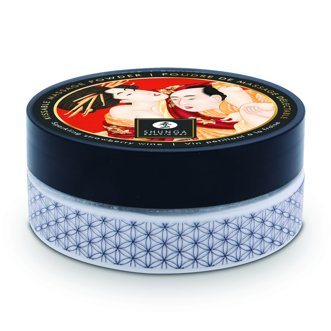 Kissable Body Powder - Sprudelnde Erdbeerwein - 2,65 oz / 75 gr