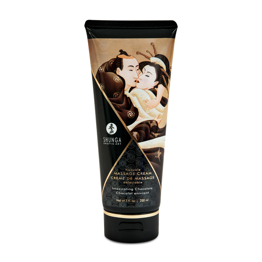Kissable Massage Cream - Betörende Schokolade - 7 floz / 200 ml