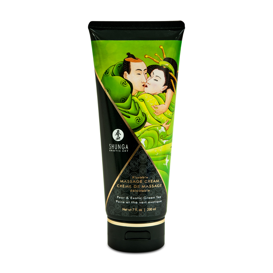 Kissable Massage Cream - Birne und exotischer grüner Tee - 7 fl oz / 200 ml