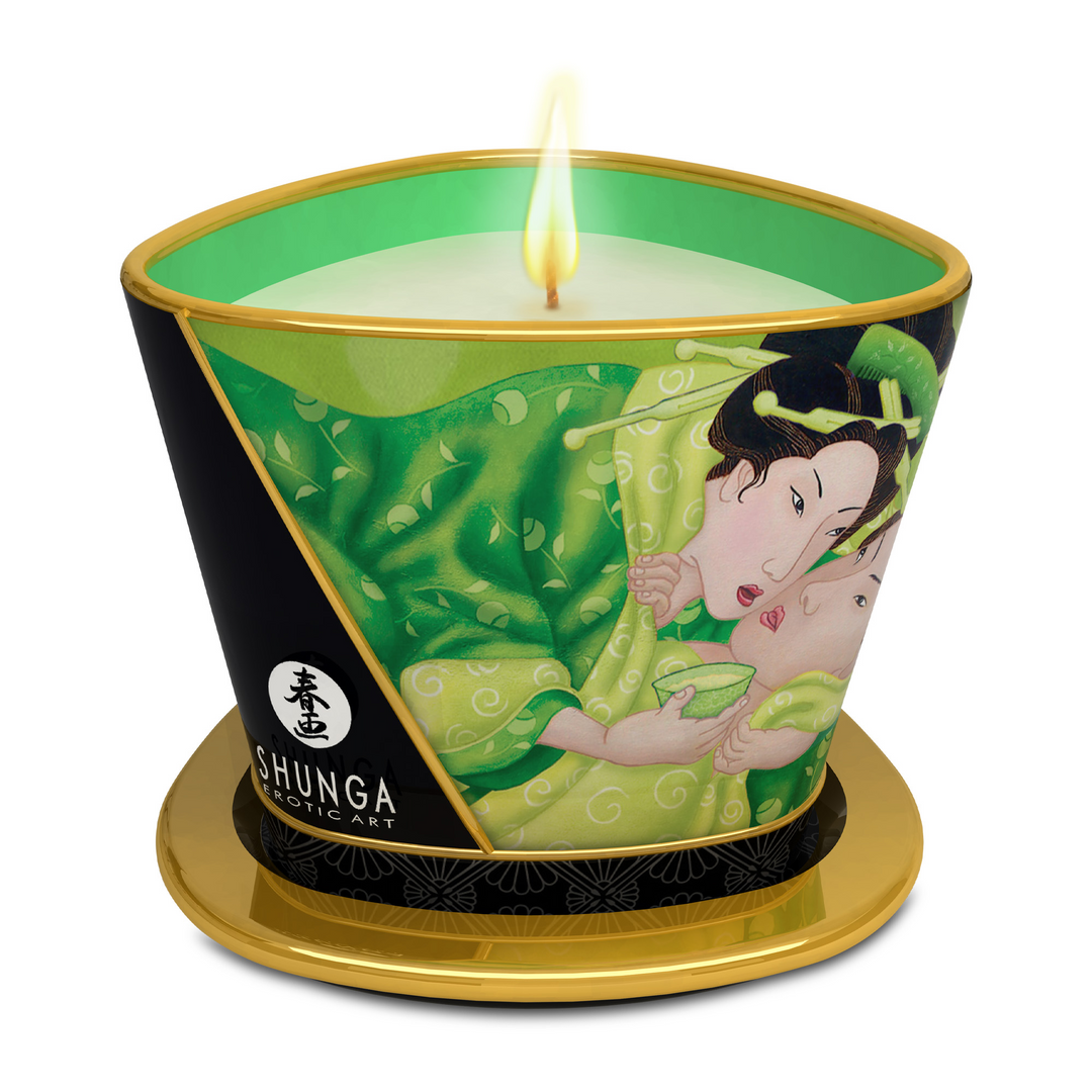 Massagekerze - Exotischer Grüner Tee - 5,7 oz / 170 ml
