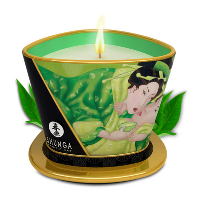 Massagekerze - Exotischer Grüner Tee - 5,7 oz / 170 ml