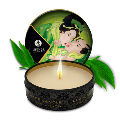 Mini Massage Kerze - Exotic Green Tea - 1 oz / 30 ml