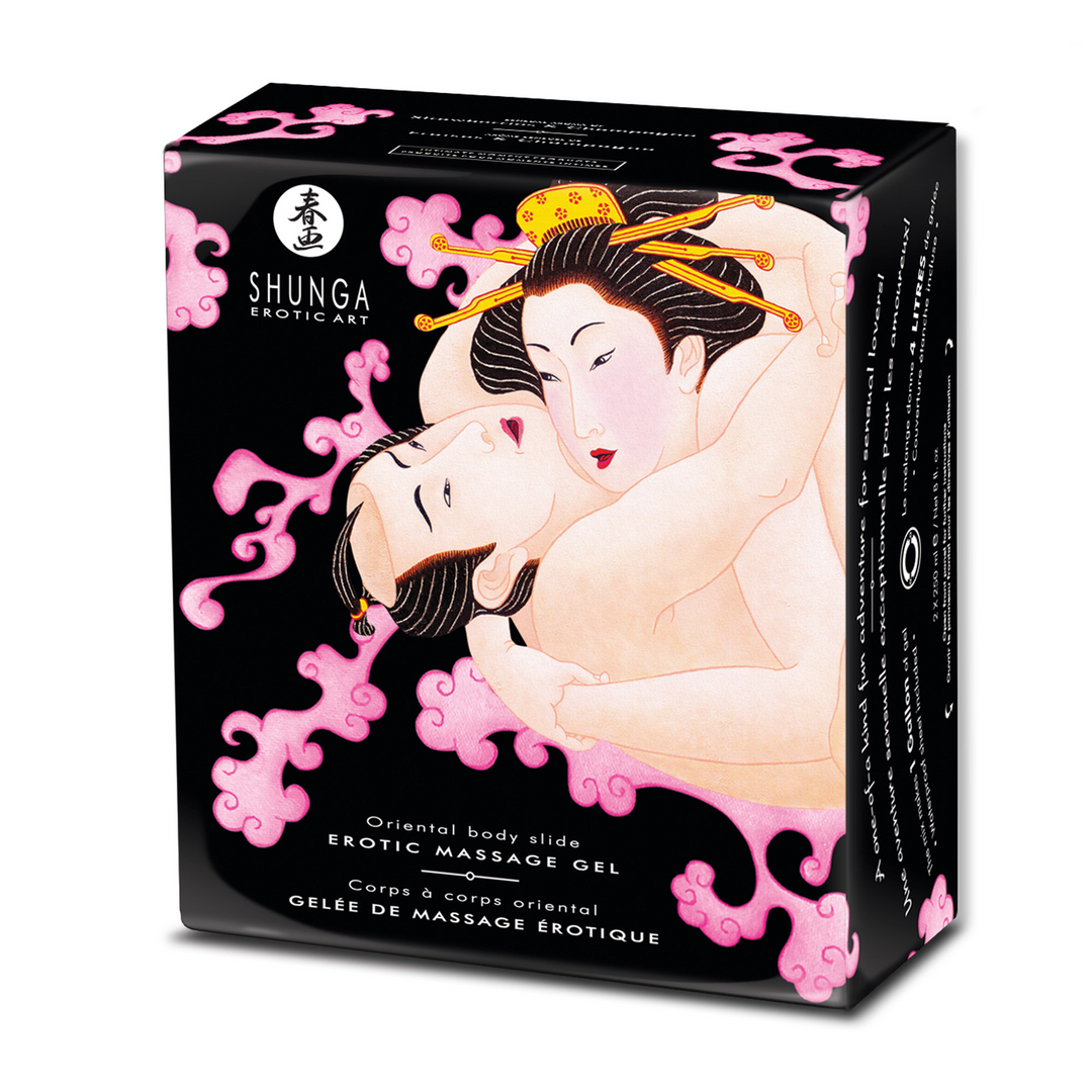 Körper zu Körper Massage - Erdbeer Sekt - 2 Stücke von 7,6 fl / 225 ml