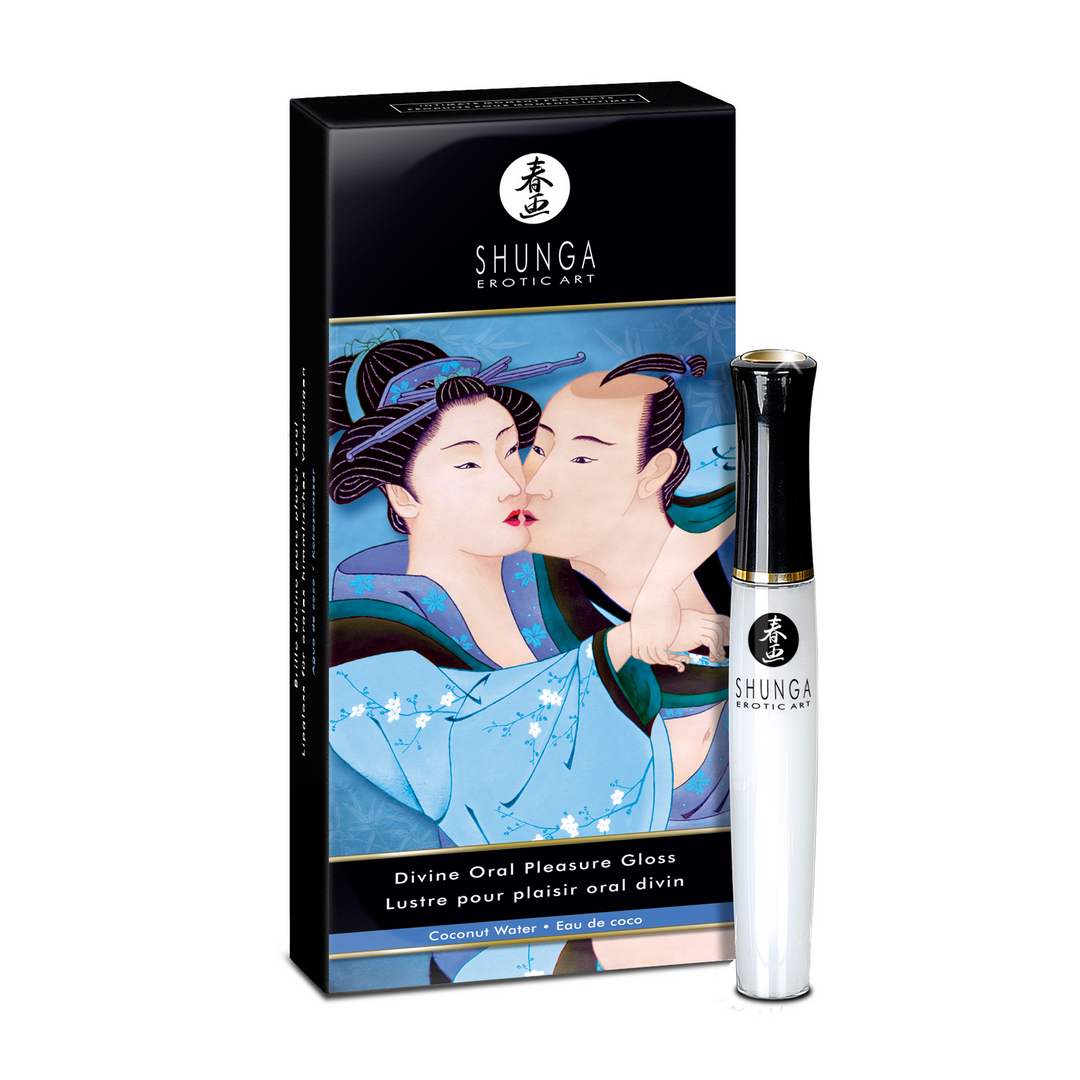 Göttlicher Oraler Lipgloss - Kokoswasser - 0,33 fl oz / 10 ml