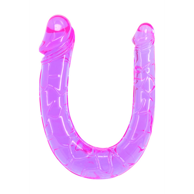 Zwillingskopf - Jelly Penis Doppel-Dildo