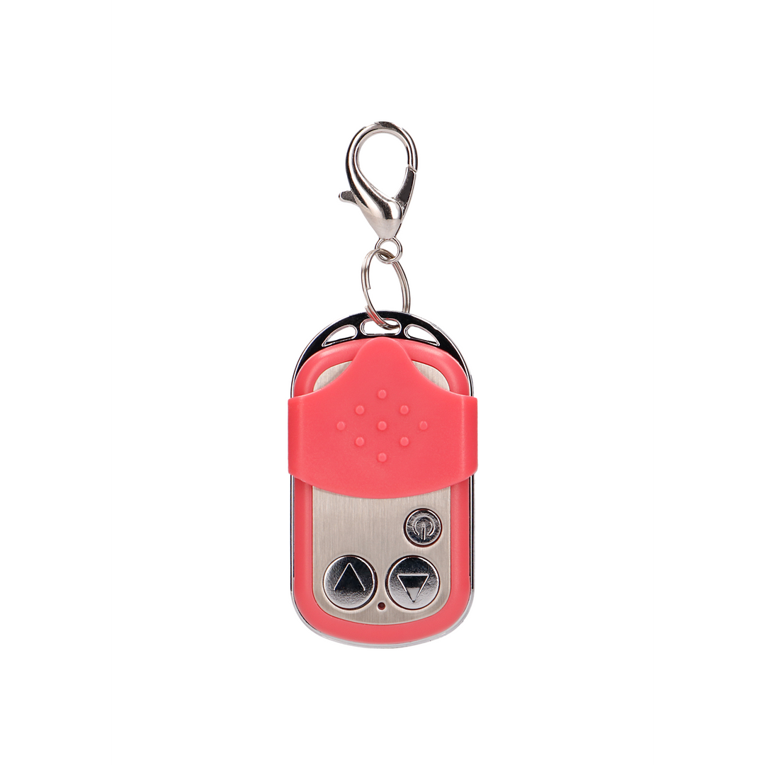 Vibrating Egg mit 10 Geschwindigkeiten und Fernbedienung - L - Pink