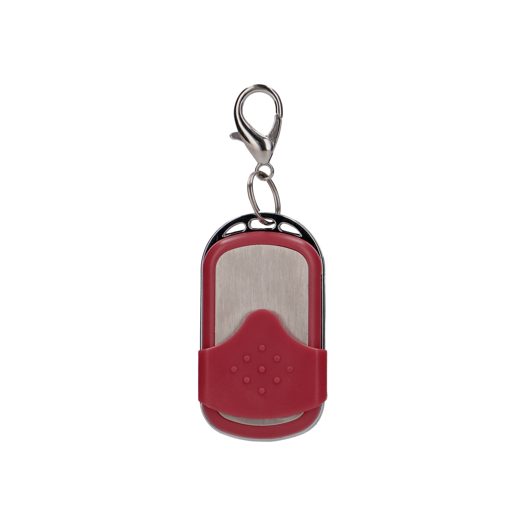Vibrating Egg mit 10 Geschwindigkeiten und Fernbedienung - L - Rot