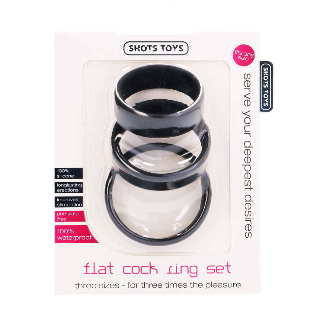 Flaches Cockring Set