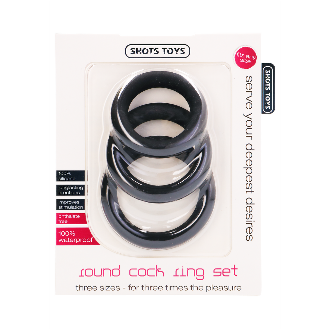 Runder Cockring Set
