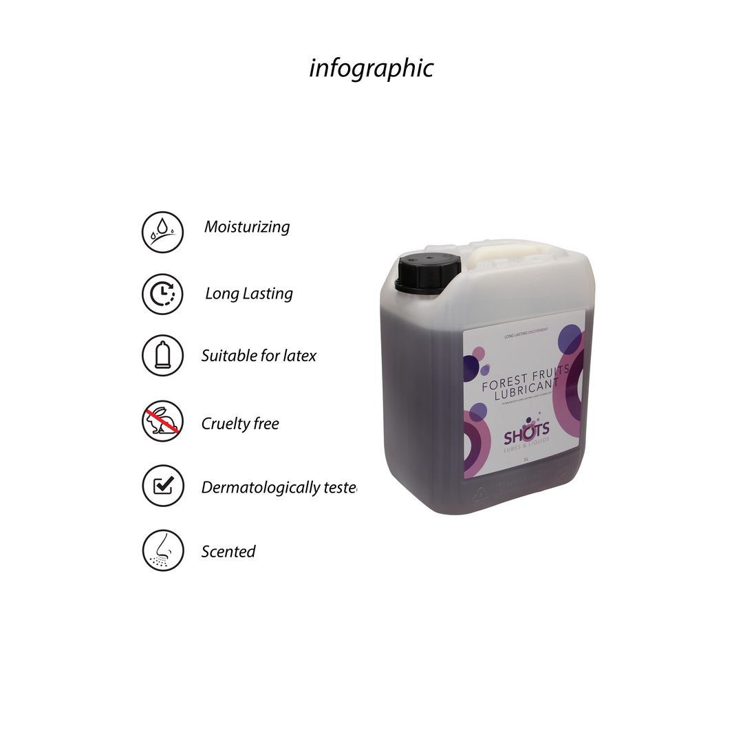 Schmiermittel - Waldfrüchte - 1,3 gal / 5 l