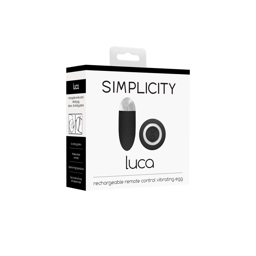 Luca - Wireless Vibrations-Ei mit Fernbedienung