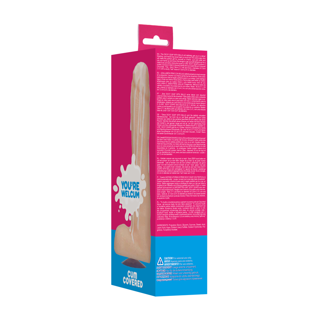 Dicky Seife mit Balls und Cum